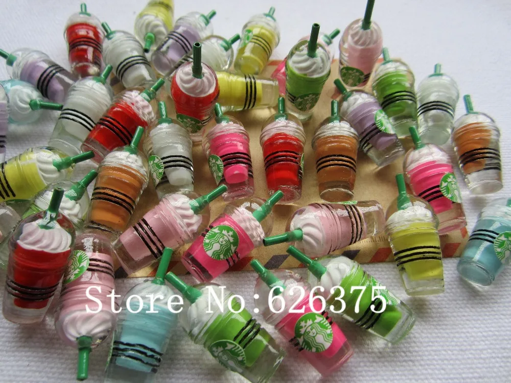 

Rena!! Min.order $6 (mix order), 20pcs Resin Hot Selling Mix Cup for Hair Bow Center, Phone Deco, DIY (13*31mm), Free Shipping