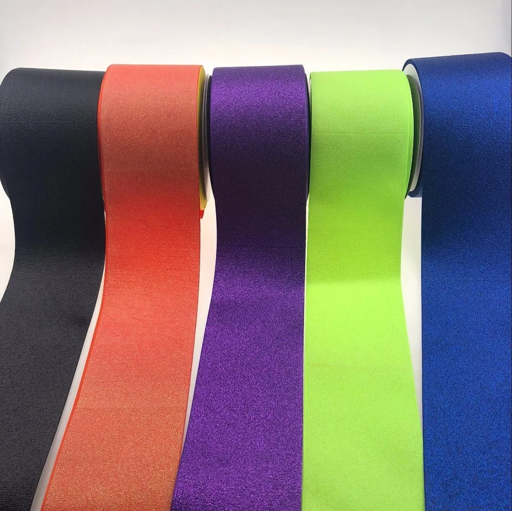 BOCA 75MM Solid Glitter Ribbon 50 Yards Per Color