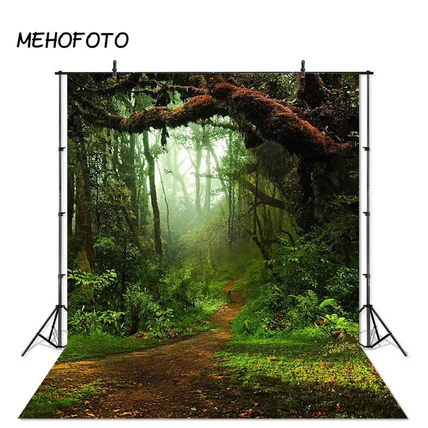 MEHOFOTO Весенний лес фон для фотографии природа сцена Фотофон тема вечерние