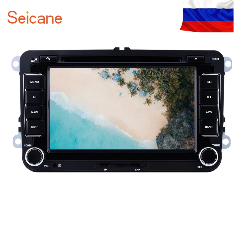 Автомагнитола 2DIN мультимедийный плеер 7 дюймов с CD DVD GPS навигацией для Seat