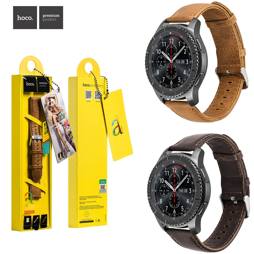 Ремешок из натуральной кожи для Samsung Galaxy Gear S3 Frontier 22 мм|genuine leather strap|leather strapstrap for |
