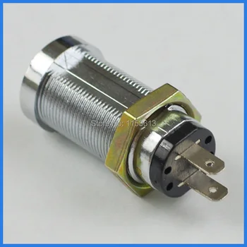 

5 pieces 32mm well received keyed differently zinc alloy flat key electronic switch lock