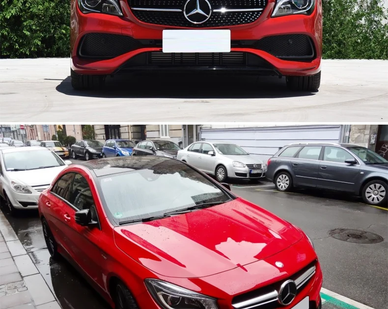 Автомобильный Стайлинг для Mercedes-Benz CLA W117, головной светильник в сборе, низкий,, высокий, с разблокировкой, с оттенком синего цвета, дневной ходовой светильник