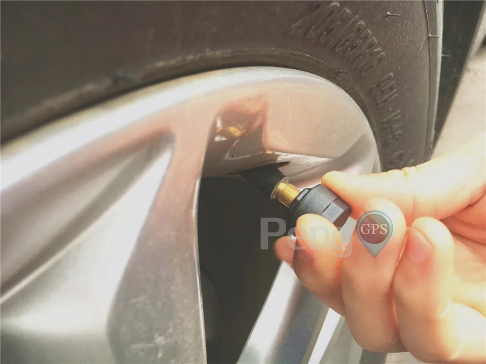 TPMS для быстрой GPS навигации автомобильная система контроля давления в шинах с 4