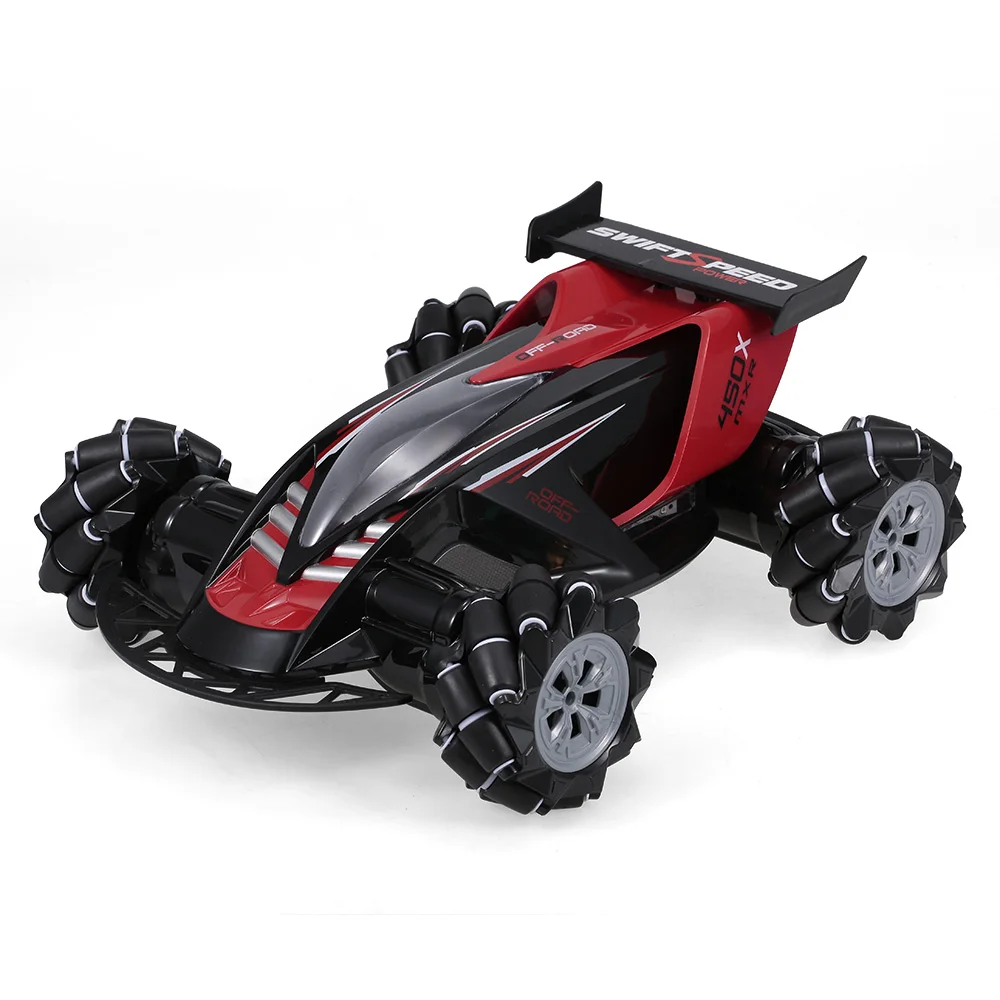 Z108 2,4G 1/10 360 градусов спиннинг трюк RC автомобиль 20 км/ч высокая скорость Mecanum Omni колеса внедорожный Дрифт автомобиль для детей