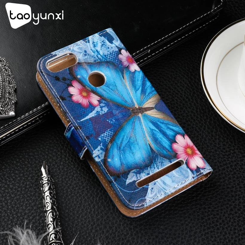 

TAOYUNXI For Case Leagoo Kiicaa Power Case Flip Leather Patterned Case For Leagoo Kiicaa Power Cover Card Slot Shell Kickstand