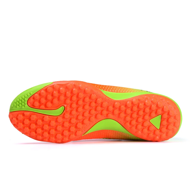 2018new hombres TF fútbol zapatos deporte fútbol Zapatos niños interior césped fútbol botas fútbol Futsal tacos fútbol Sala Hombre