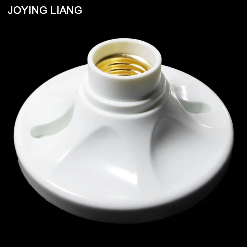 JOYING LIANG Large Copper Cap Screw Flat Lamp Holder E27 Screws 120MM