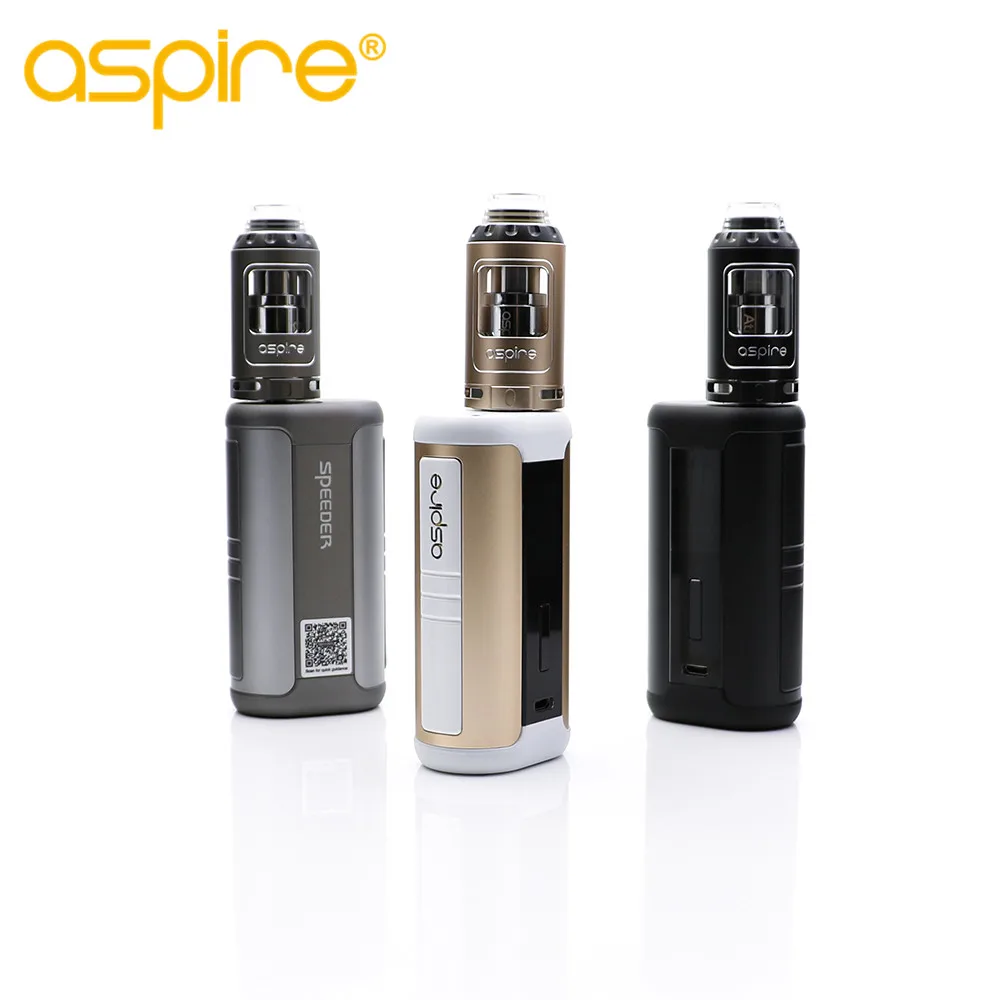 

original Aspire 200W Speeder kit with aspire athos tank electronic cigarette TPD kit vape huge cloud high quality easy to clean
