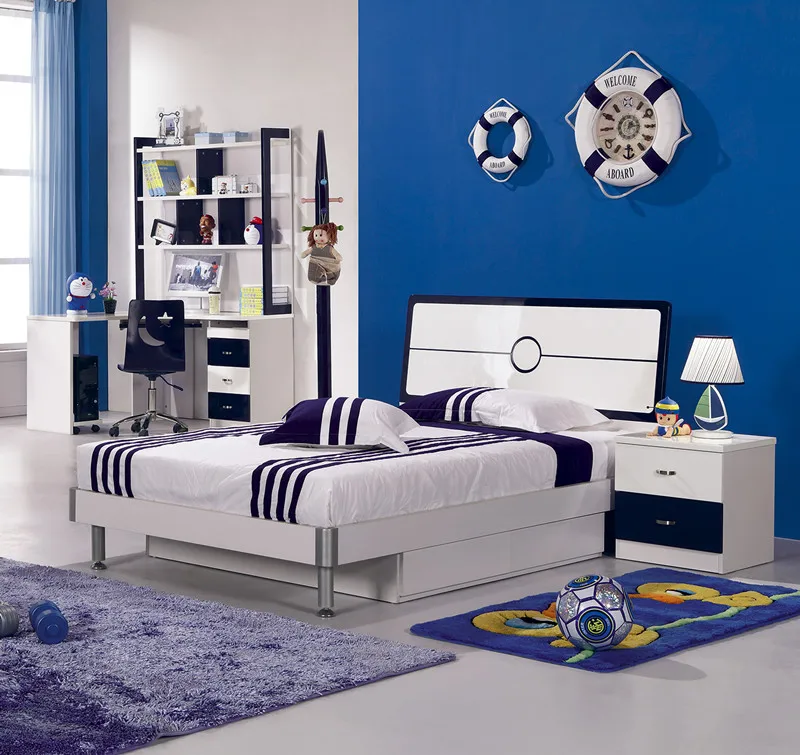 European Children's furniture suite bed boy bed child Teenage boy 15