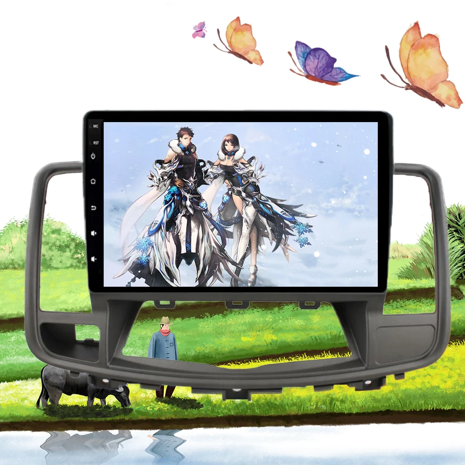 Top Octa Core 4GB RAM Android 9.1 Car DVD GPS Navigation Multimedia Player Car Stereo For Nissan Teana j32 2008-2013 Radio headunit 1