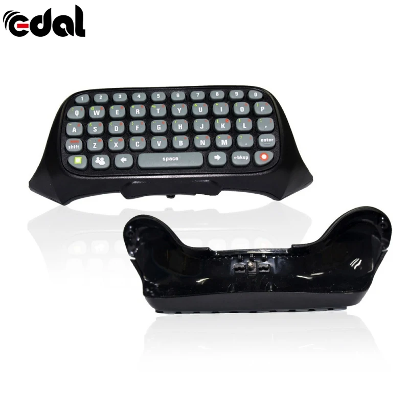  Wireless Controller Messenger Game Keyboard Keypad ChatPad For XBOX 360 Black White Game Accessorie