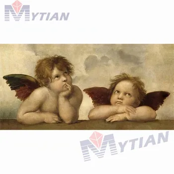 

The Angels of Raphael 5D DIY Full Drill Square & Round Diamond Painting Cross Stitch Diamond Embroidery Mosaic Wall Art Sticker