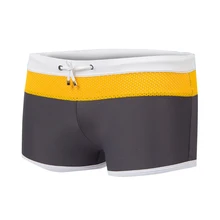 Пикантные для мужчин's плавание ming мужские шорты для купания Одежда пляжные шорты для купания мужские трусы боксеры нижнее бельё девочек(серый XXL