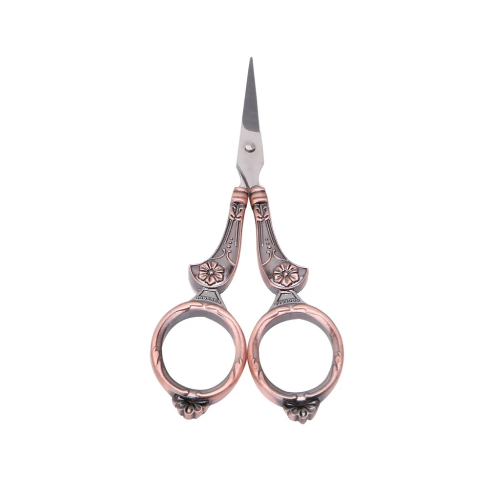 

Professional Stainless Steel Vintage Classic Embroidery Scissors Nail Art Stork Crane Bird Scissors Cutters Styling Sewing Tools