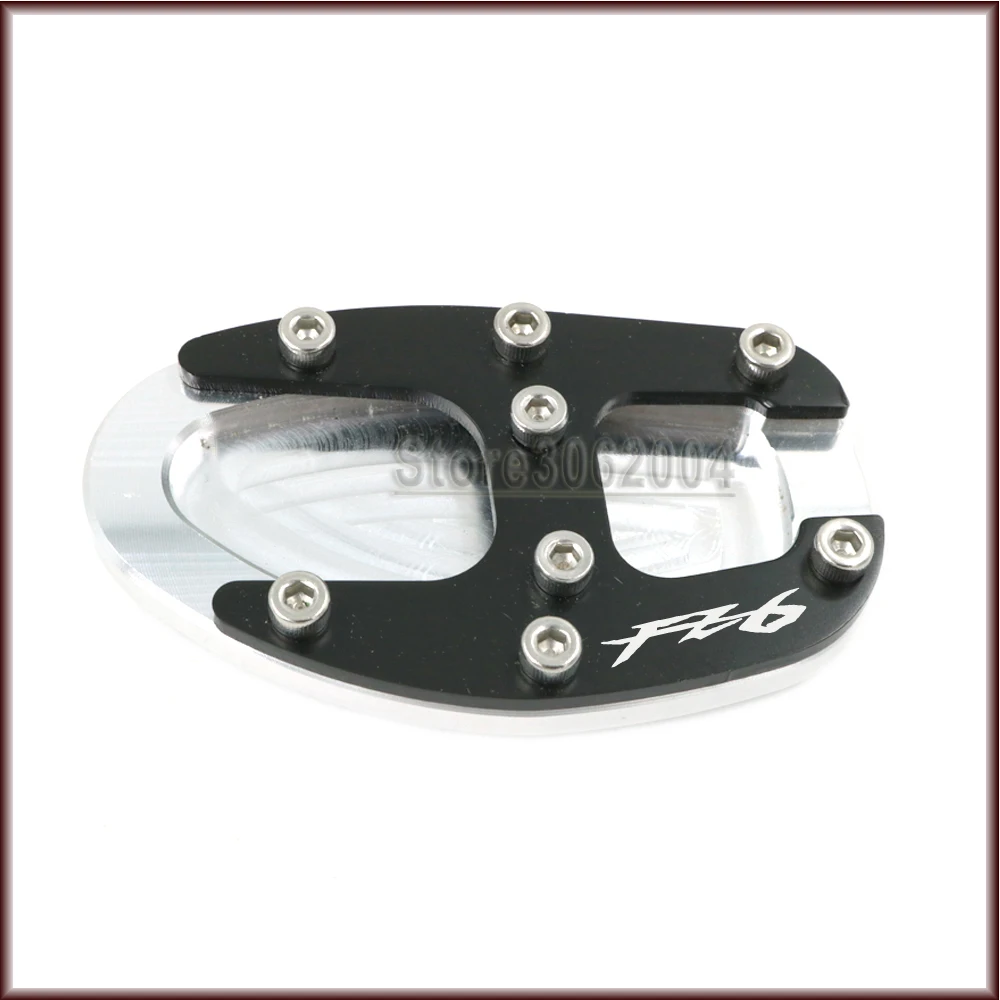 

For YAMAHA FZ-6R FZ6R FZ 6R FZ6 2009-2015 2014 2013 2012 Motorcycle Accessories Side Kickstand Stand Extension Support Plate CNC