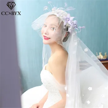 

CC wedding jewelry big hair hats crown hyperbole fairy engagement accessories bridal party beach handmade vintage catwalk XY347