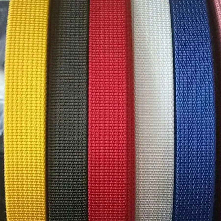 

50 yards/lot Imitation nylon American pit pattern webbing 2.0cm wide High density Bundled webbing