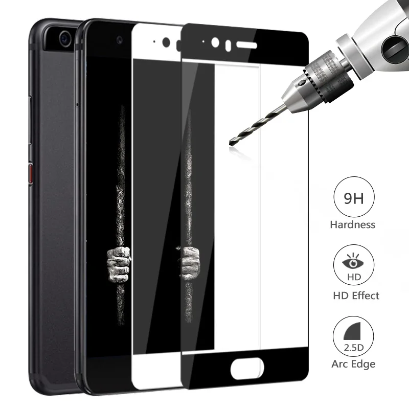 Жесткая Защитная стеклянная пленка для Huawei P10/VTR-AL00 полное покрытие тонкий экран