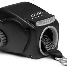 Морской пресной воды маленький корабль 12V электрическая лебедка прицепа с кабелем для лодки до 26ft 10000LBS