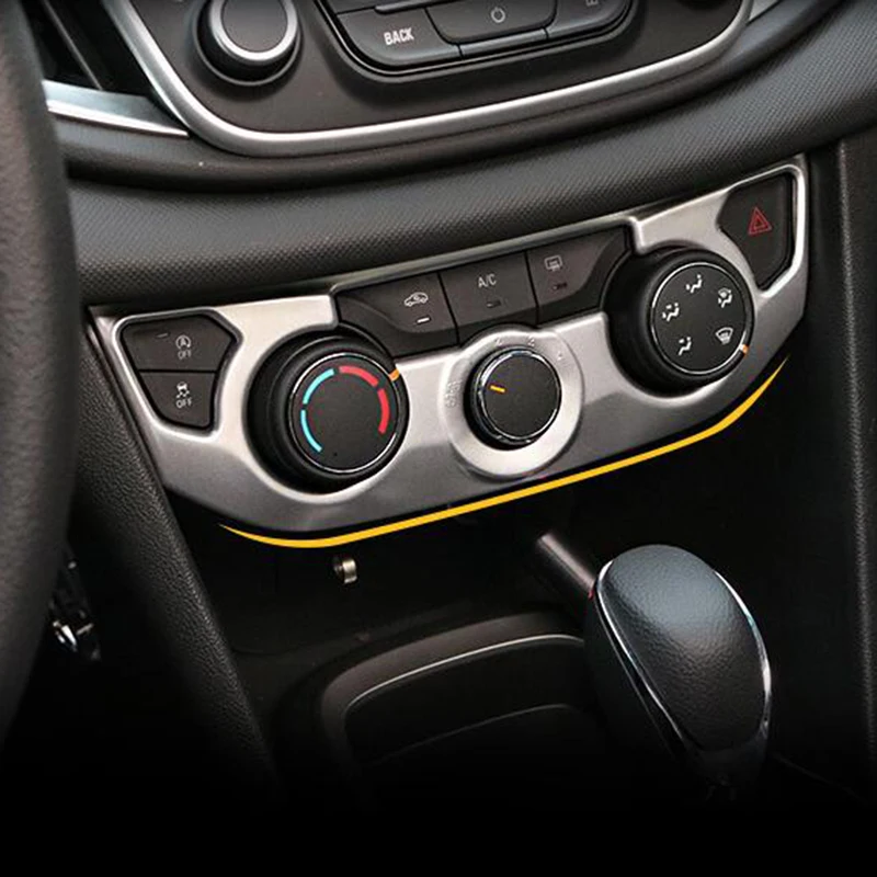 Для Chevrolet CAVALIER 2017 2019 ABS Матовый автомобильный Кондиционер кнопка включения Панель