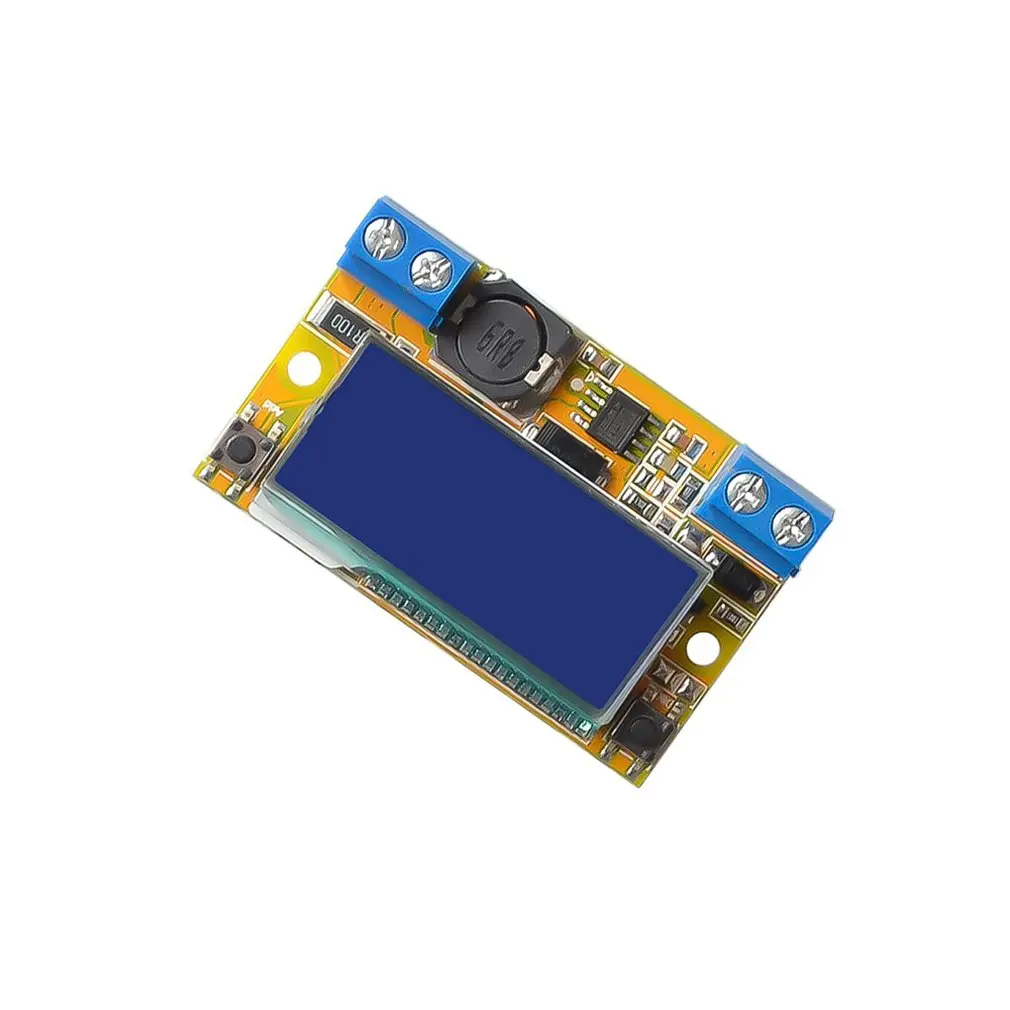 3A DC Регулируемый понижающий Мощность модуль lcd Экран тока и Напряжение двухдисплейныйй измерительный прибор Дисплей изысканный дизайн; прочный