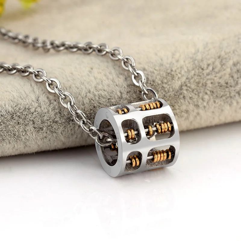 Ожерелье с подвеской SOITIS Abacus подвески бусинами чокер для женщин и мужчин на День