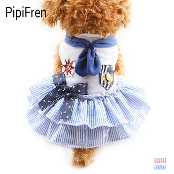 

PipiFren Pet Dress Princess Small Dogs Clothes Lace Wedding Dresses Party Skirt Tutu Summer vestidos perrita robe pour chien