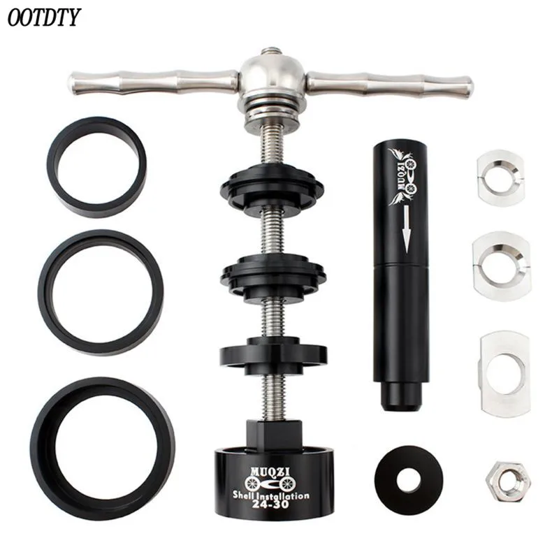 

OOTDTY 1 Set Professional Version Bicycle Press-in Center Shaft Static Installation and Removal Tool Set BB86/30/92/PF30