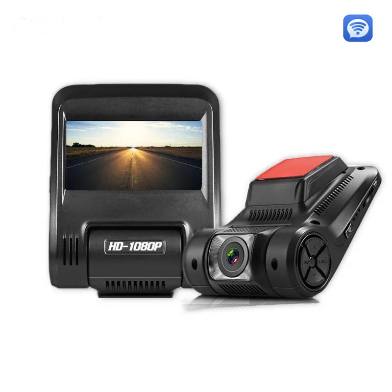 D012 Car Hidden Dash Cam 2.45 Inch 1080P 170 Degree DVR Infrared Night