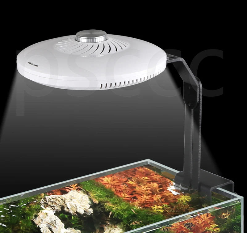 ADT-50C НЛО водная трава светодиодный светильник лампа для подсветки аквариума, полный спектр водного растения Солнечный свет Регулируемая лампа
