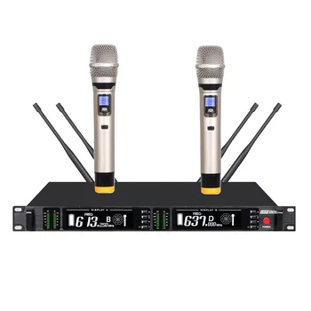 

Bolymic UHF Professional 200 Channel True Diversity PLL Wireless Karaoke Microphone