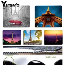 Tamanho bonito do mousepad do jogo da esteira do rato do conforto da torre eiffel do anime de yinuoda para o tamanho para 180x220x2mm e 250x290x2mm(China)