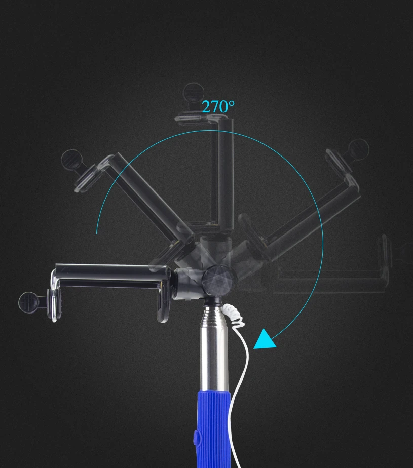 Hanmi ручной селфи палка Выдвижная палка Гибкий штатив селфи палка монопод для камеры Gopro iPhone IOS Android смартфон