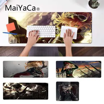

MaiYaCa Gaming Mouse Mats Non Slip PC Youjo Senki mouse pad gamer play mats Durable Rubber Mouse Mat Pad Gaming Mouse Pad