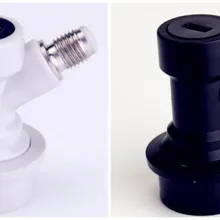 2 шт шариковый фиксатор для домашнего применения замок бочонок разъединитель жидкий газ колючий Быстрый соединители с 1/" колючей, быстрый разъединитель Homebrew части МУФТЫ