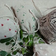 100 шт/партия CBRL джутовые сумки, Холщовый мешочек, льняной мешочек для туалетных принадлежностей/орехов, различные цвета, размер на заказ