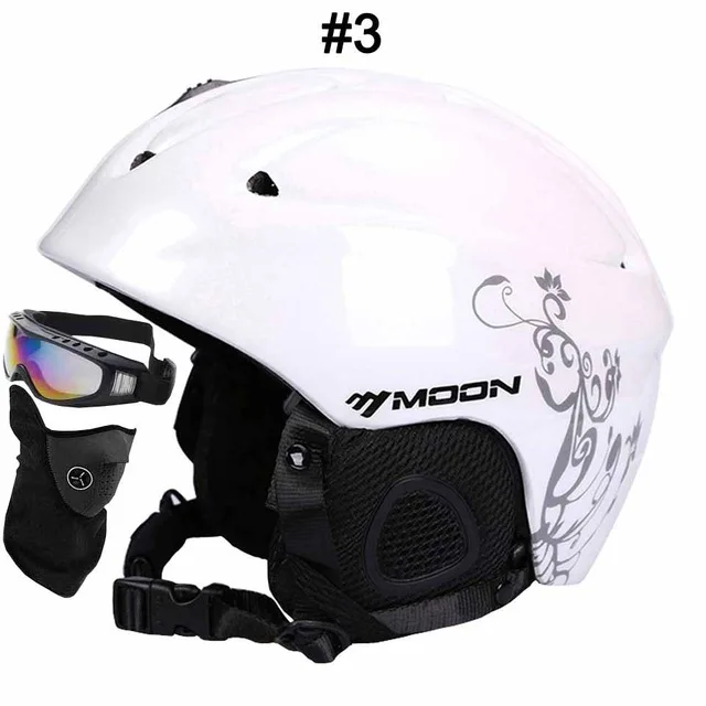 Бренд скейтборд лыжный сноуборд шлем интегрально-Формованный Сверхлегкий дышащий MOON лыжный шлем CE сертификация дешево для продажи - Цвет: 12