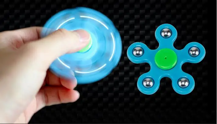 New 5 Corner Hand Spinner EDC Fidget Spinner Metal Rainbow Spiner Anti-Anxiety Toy for Spinners Focus Relieves Stress ADHD Finge