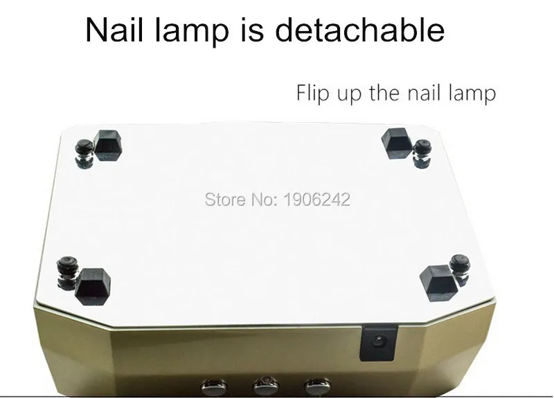 Светодиодная УФ-лампа для сушки ногтей, лампа для ногтей в форме ромбов, долговечная 36 Вт Светодиодный CCFL отверждение для УФ-геля, лак для ногтей, инструменты для дизайна ногтей