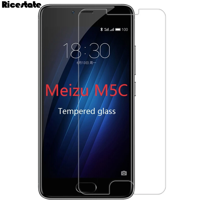 

Meizu M5C Ultra Thin Transparent Tempered Glass Cover For Meizu M5 C Meizu A5 Screen Protector film Case