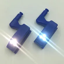 Новая Универсальная внутренняя шарнирная лампа светодиодный сенсорный светильник домашний кухонный Ночной светильник шкаф шкафы петли светильник