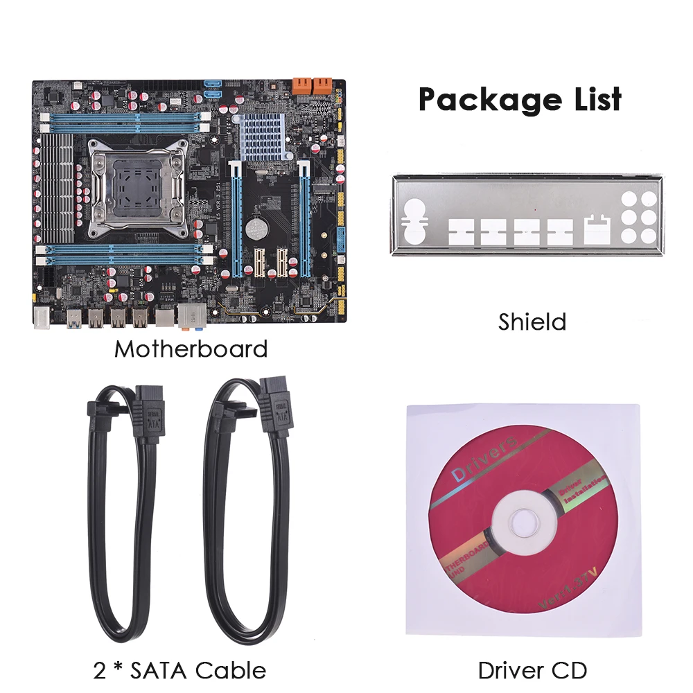 الكمبيوتر اللوحة جديد X79 LGA2011 E5 3.2S1 اللوحة DDR3 M2 ATX 64 GB ذاكرة اللوحة الكمبيوتر اللوحة جديد X79 LGA2011 E5 3.2S1 اللوحة DDR3 M2 ATX 64 GB ذاكرة اللوحة