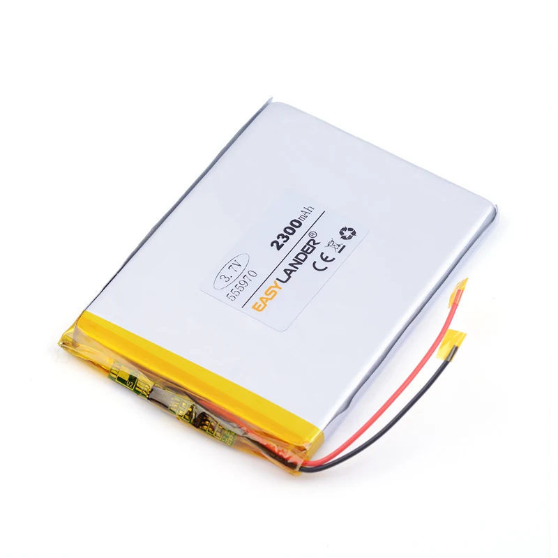 Двойной красивый 555970 2200 mah 3 7 V литий-полимерный аккумулятор MP3 MP4 MP5 маленькие