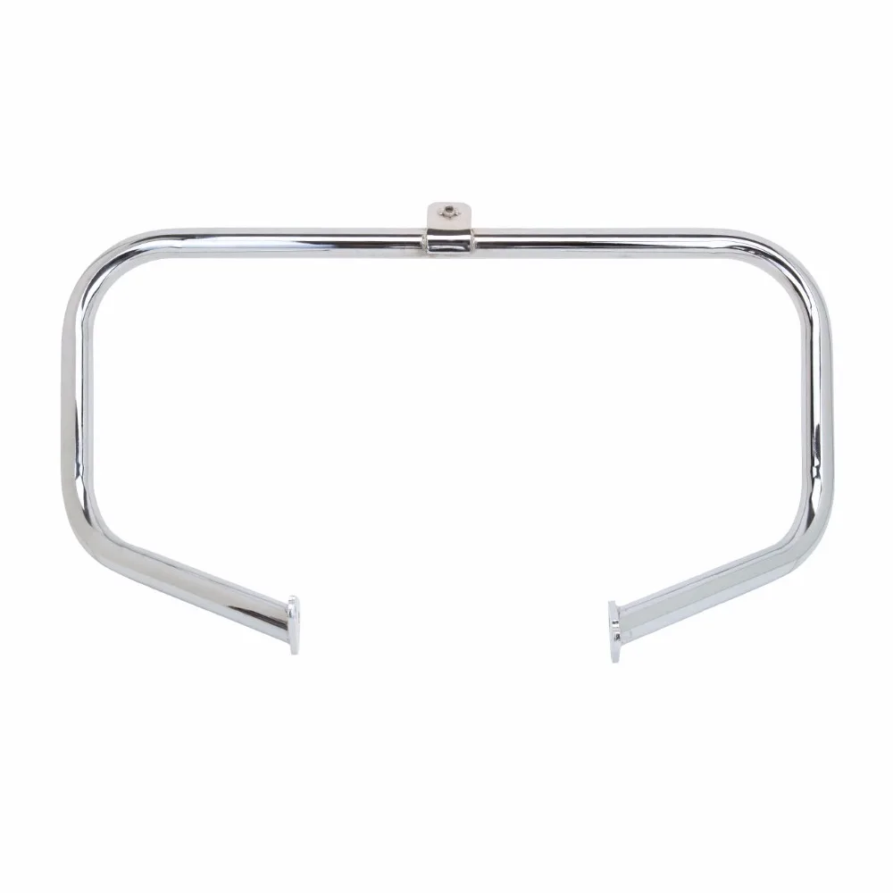 

Chrome Engine Rail Crash Bar Rear Saddlebag Guard For Harley Davidson Touring Road King 1997-2008
