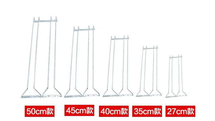 1-3 ряд из нержавеющей стали винный Стеклянный Стеллаж подвесной винный стеклянный держатель стойка для фужеров под шкаф Органайзер для хранения барных принадлежностей