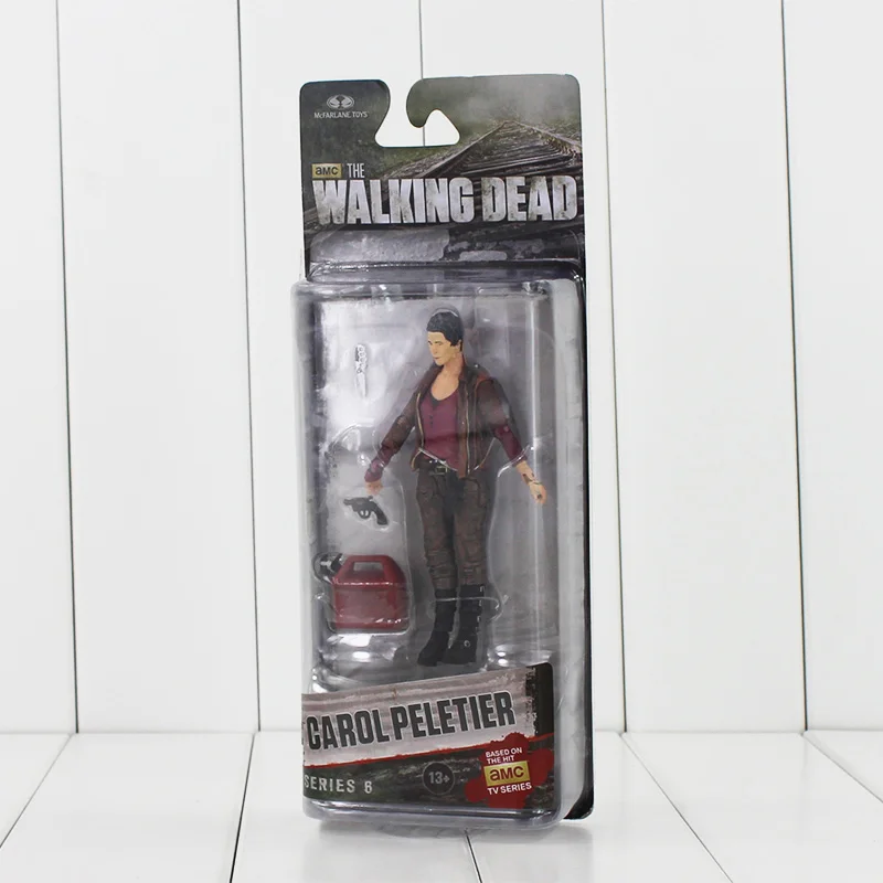 12 см AMC серия NECA Ходячие мертвецы Кэрол пелэтье ПВХ экшн фигурка с новыми