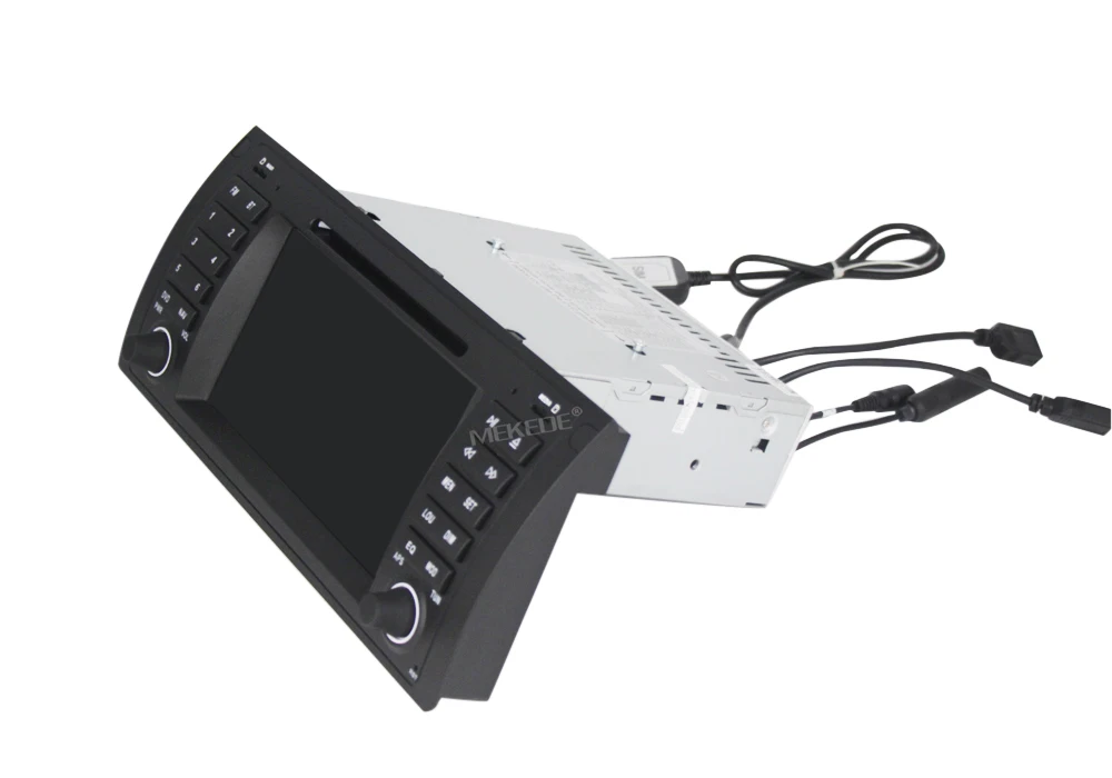 Top MEKEDE Android car dvd multimedia player for BMW 3series E39 E53 X5 M5 with 4G lte wifi 2G RAM 16G ROM GPS radio free shipping 40