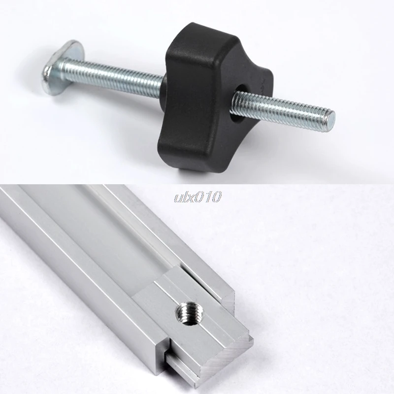 8mm Metal Quick Acting Hold Down Clamp Set for T-Slot T-Track DIY Woodworking S18 Wholesale&DropShi