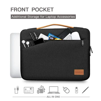 

Laptop Notebook Handbag Sleeve Case Cover Bag For Mac MacBook Air Pro 14" 13.3"15.4" 15.6" Waterproof Notebook Briefcase Bag